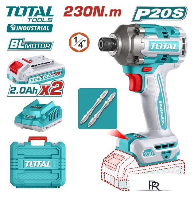 Винтоверт Total TIRLI2023 (с 2-мя АКБ, кейс) - Изображение №1 — Интернет-магазин ПроЗаказ