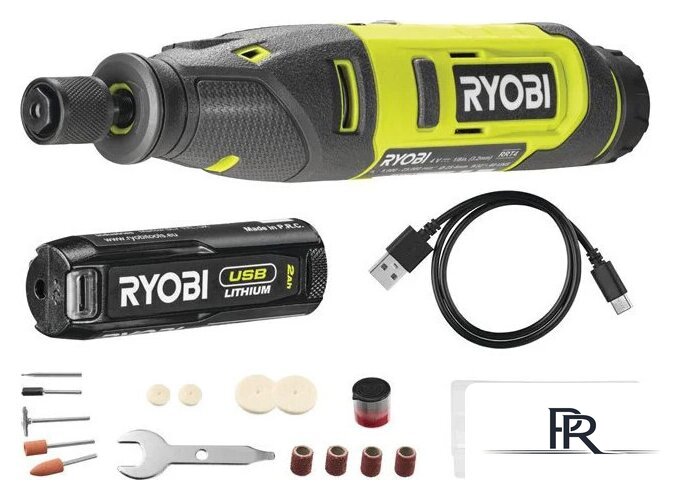 Гравер Ryobi USB Lithium RRT4-120GA15 (с АКБ) - Изображение №1 — Интернет-магазин ПроЗаказ