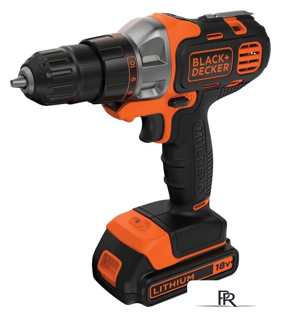 Дрель-шуруповерт Black & Decker MT218K (с 1-им АКБ) - Изображение №1 — Интернет-магазин ПроЗаказ