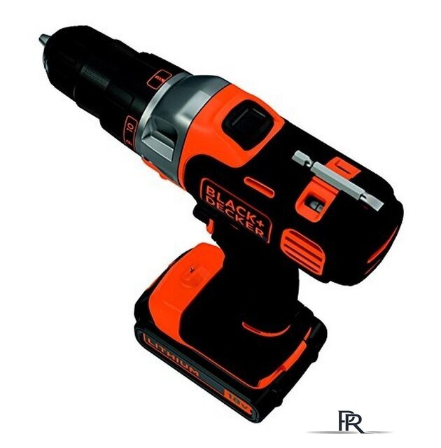 Дрель-шуруповерт Black & Decker MT218K (с 1-им АКБ) - Изображение №2 — Интернет-магазин ПроЗаказ