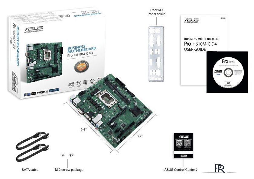 Материнская плата ASUS Pro H610M-C D4-CSM - Изображение №7 — Интернет-магазин ПроЗаказ