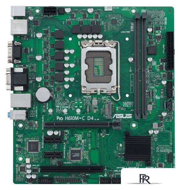 Материнская плата ASUS Pro H610M-C D4-CSM - Изображение №1 — Интернет-магазин ПроЗаказ