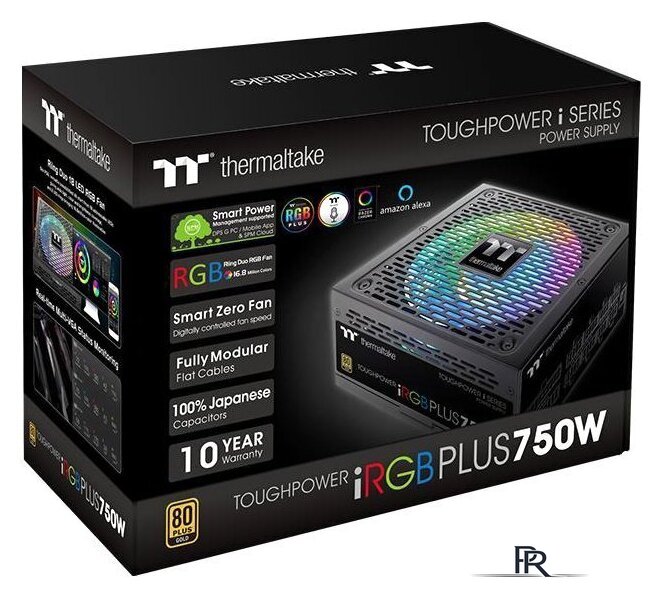 Блок питания Thermaltake Toughpower iRGB PLUS 750W Gold TT Premium Edition TPI-750DH3FCG - Изображение №7 — Интернет-магазин ПроЗаказ