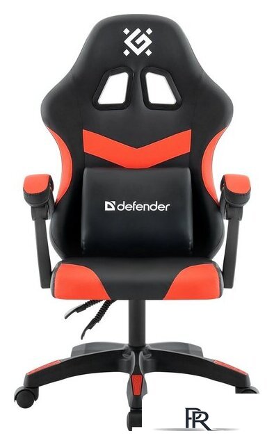 Игровое (геймерское) кресло Defender Runa (черный/красный) - Изображение №2 — Интернет-магазин ПроЗаказ