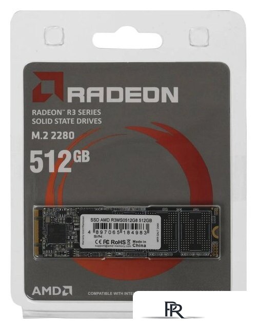SSD AMD Radeon R3 512GB R3MS0512G8 - Изображение №3 — Интернет-магазин ПроЗаказ