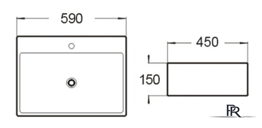 Умывальник SantiLine SL-1002 - Изображение №2 — Интернет-магазин ПроЗаказ