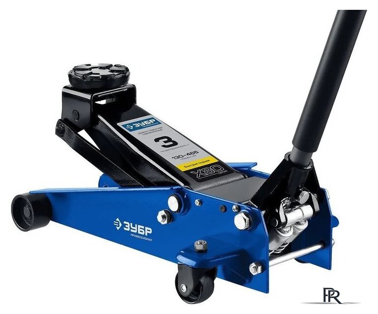 Подкатной домкрат Зубр 43050-3_Z01 3т - Изображение №1 — Интернет-магазин ПроЗаказ