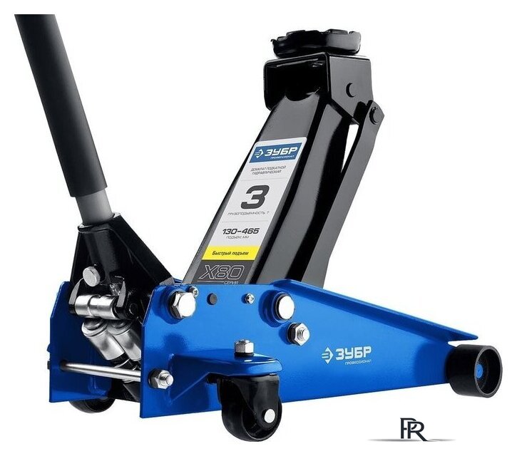 Подкатной домкрат Зубр 43050-3_Z01 3т - Изображение №3 — Интернет-магазин ПроЗаказ