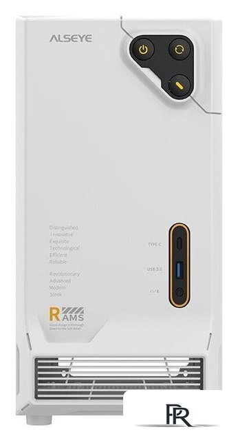 Корпус ALSEYE RAMS 1.0 Type-C (белый) - Изображение №2 — Интернет-магазин ПроЗаказ