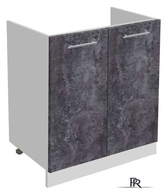 Шкаф напольный Артём-Мебель 800мм СН-114.22 (бетон спаркс) - Изображение №1 — Интернет-магазин ПроЗаказ