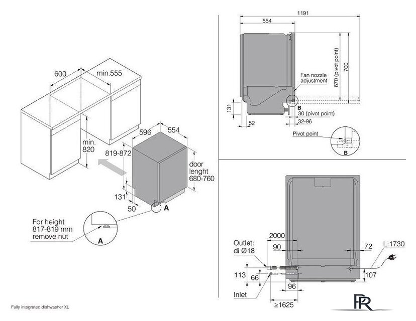 Встраиваемая посудомоечная машина ASKO DFI545N - Изображение №6 — Интернет-магазин ПроЗаказ