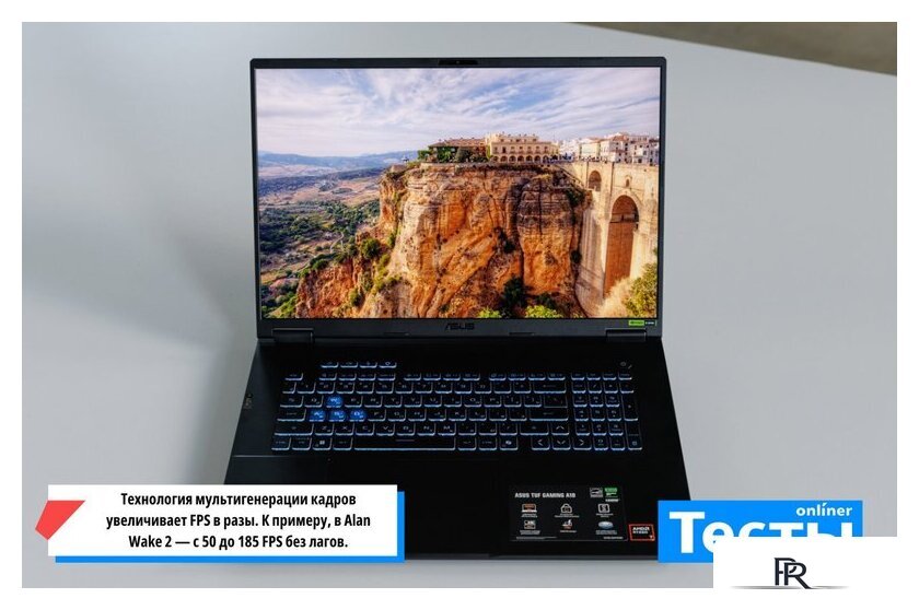 Игровой ноутбук ASUS TUF Gaming A18 2025 FA808UP-S8051 Win 11 Pro - Изображение №6 — Интернет-магазин ПроЗаказ