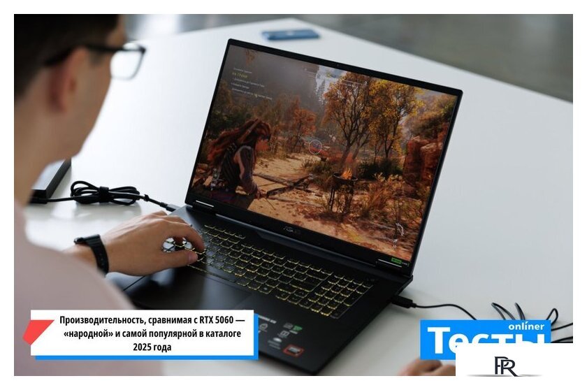 Игровой ноутбук ASUS TUF Gaming A18 2025 FA808UP-S8051 Win 11 Pro - Изображение №2 — Интернет-магазин ПроЗаказ