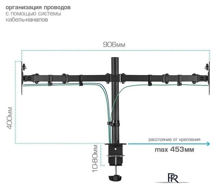 Кронштейн для монитора Kromax CASPER-508 - Изображение №10 — Интернет-магазин ПроЗаказ