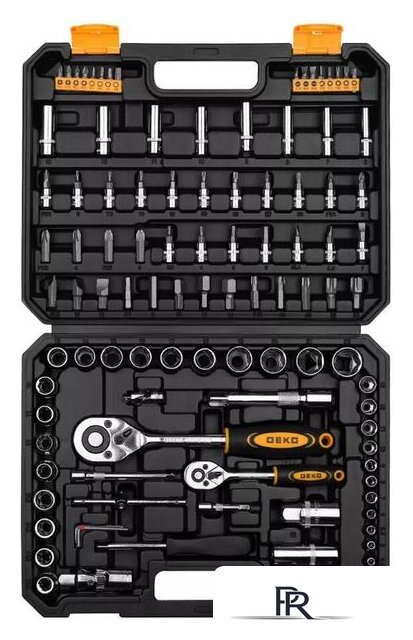 Универсальный набор инструментов Deko DKAT108 (108 предметов) - Изображение №3 — Интернет-магазин ПроЗаказ