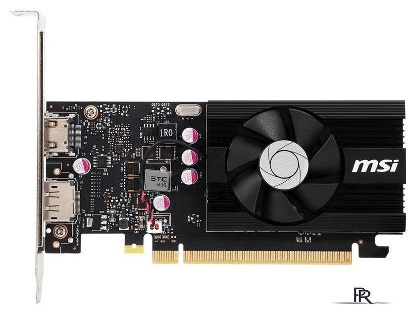 Видеокарта MSI GeForce GT 1030 OC LP 2GB DDR4 - Изображение №1 — Интернет-магазин ПроЗаказ