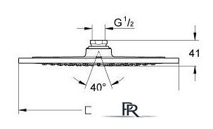 Верхний душ Grohe Rainshower F-Series 10