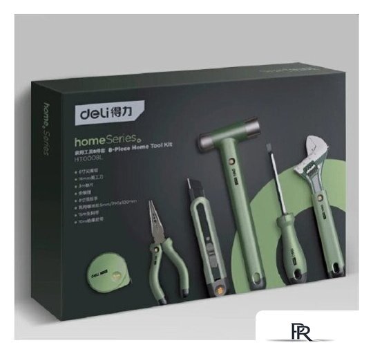 Набор домашнего мастера Deli EHT0008L (8 предметов) - Изображение №2 — Интернет-магазин ПроЗаказ