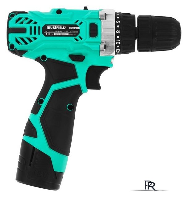 Дрель-шуруповерт Trustfield ETCD-12.2.1 (с 2-мя АКБ, кейс) - Изображение №2 — Интернет-магазин ПроЗаказ