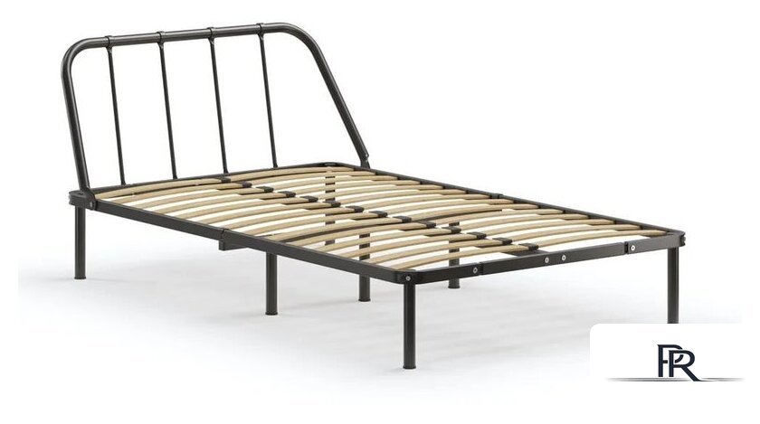 Кровать Домаклево Мира 120x200 (черный) - Изображение №3 — Интернет-магазин ПроЗаказ