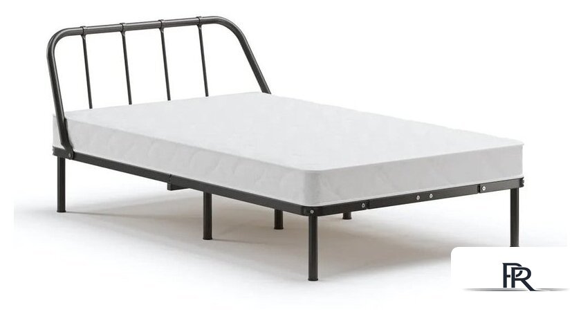 Кровать Домаклево Мира 120x200 (черный) - Изображение №2 — Интернет-магазин ПроЗаказ