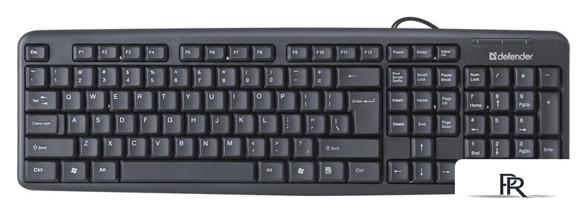 Клавиатура Defender Element HB-520 USB (черный) - Изображение №1 — Интернет-магазин ПроЗаказ