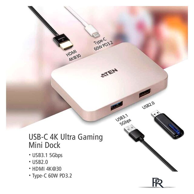 Док-станция Aten UH3235-AT - Изображение №3 — Интернет-магазин ПроЗаказ