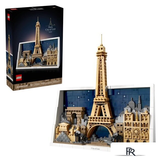 Конструктор LEGO Architecture 21064 Париж – Город Любви - Изображение №1 — Интернет-магазин ПроЗаказ