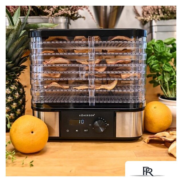 Сушилка для овощей и фруктов Kohersen Stainless Steel MAX 72780 - Изображение №11 — Интернет-магазин ПроЗаказ
