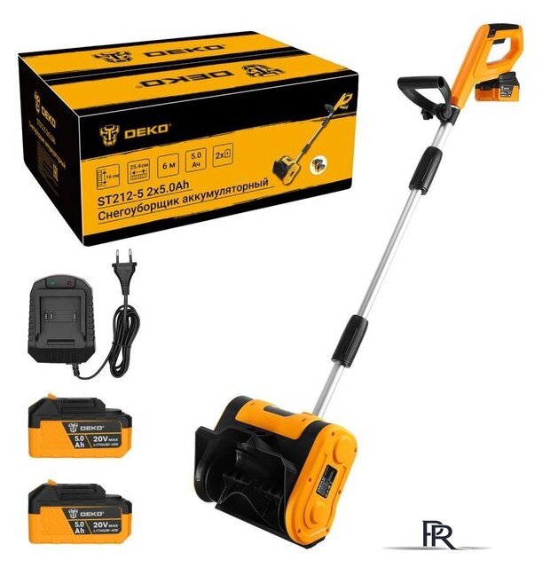 Снегоуборщик Deko ST212-5 083-4442 (с 2-мя АКБ) - Изображение №1 — Интернет-магазин ПроЗаказ