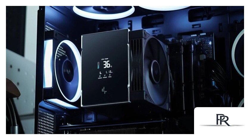 Кулер для процессора DeepCool AK500 G2 Digital NYX R-AK500G2-BKNNMN-GJD-1 - Изображение №11 — Интернет-магазин ПроЗаказ