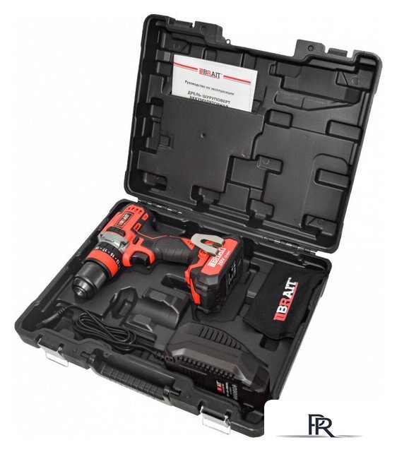 Ударная дрель-шуруповерт Brait BCDI20-2PUMBL PRO (с 1-м АКБ, кейс) - Изображение №5 — Интернет-магазин ПроЗаказ