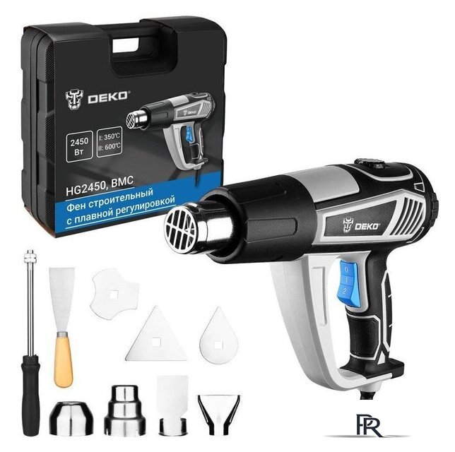 Промышленный фен Deko HG2450 085-1130 (кейс) - Изображение №1 — Интернет-магазин ПроЗаказ
