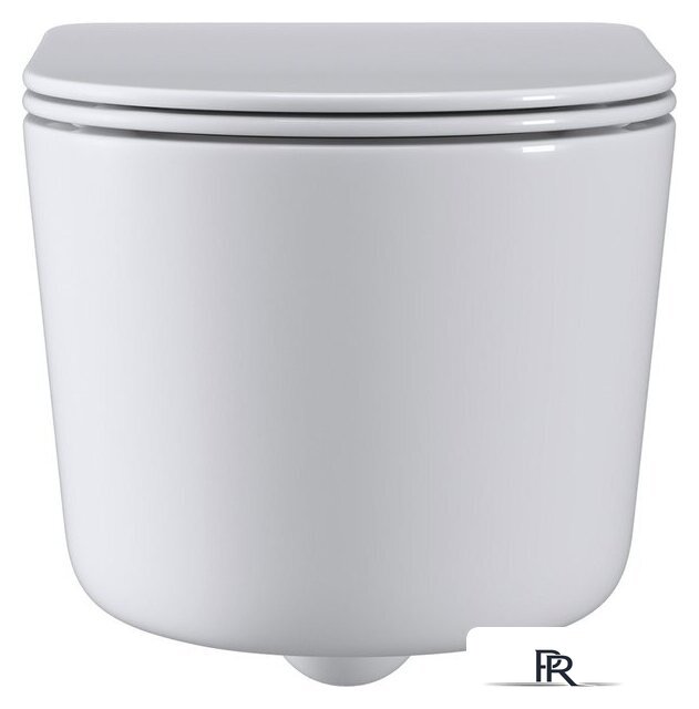 Унитаз подвесной Roxen Simple Compact в комплекте с инсталляцией StounFix Dual Fresh 6 в 1 966686 (кнопка: бежевый) - Изображение №6 — Интернет-магазин ПроЗаказ