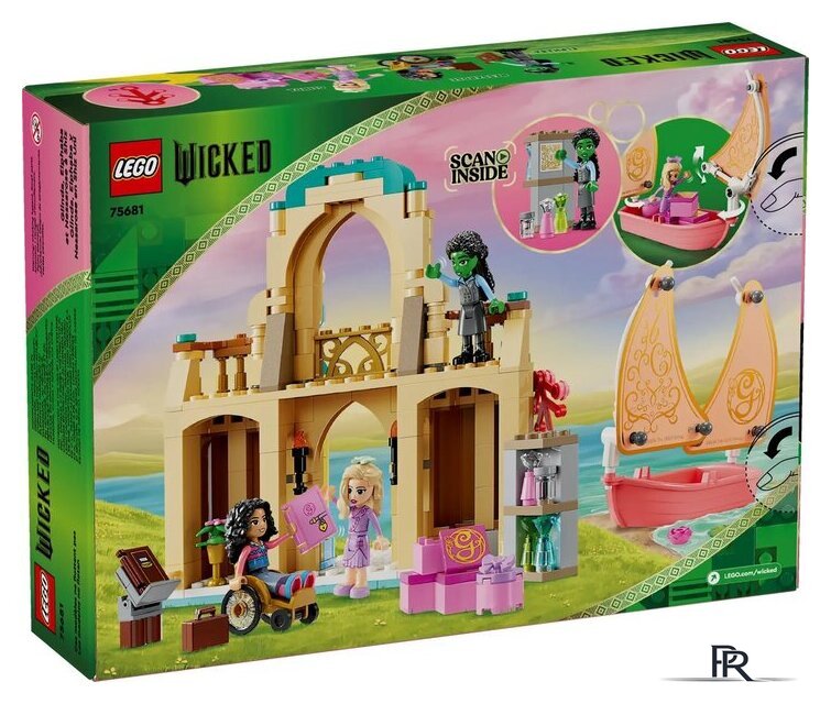 Конструктор LEGO Wicked 75681 Глинда, Эльфаба и Несса Роуз в университете Шиз - Изображение №2 — Интернет-магазин ПроЗаказ