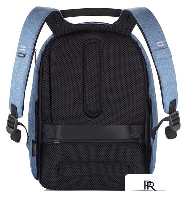 Городской рюкзак XD Design Bobby Hero Regular (голубой) - Изображение №8 — Интернет-магазин ПроЗаказ