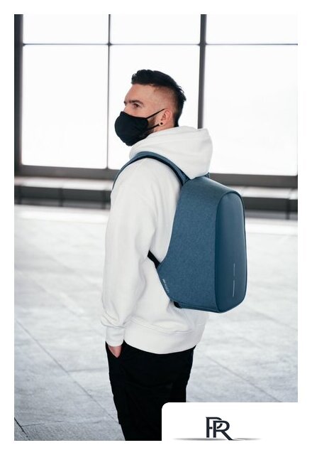 Городской рюкзак XD Design Bobby Hero Regular (голубой) - Изображение №33 — Интернет-магазин ПроЗаказ