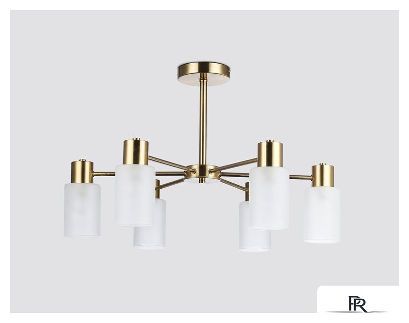 Подвесная люстра Ambrella light TR9581/6 BS (латунь) - Изображение №3 — Интернет-магазин ПроЗаказ