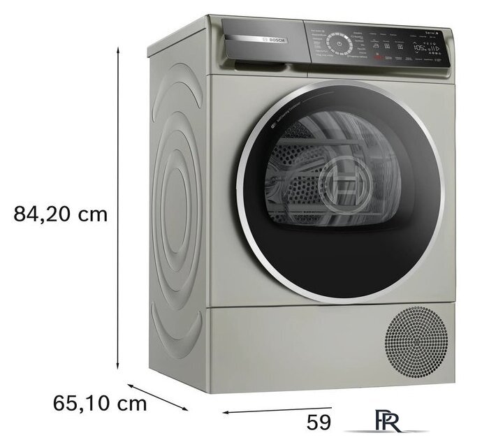 Сушильная машина Bosch Serie 8 WQB246AXPL - Изображение №6 — Интернет-магазин ПроЗаказ