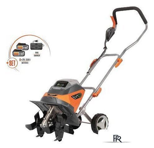 Мотокультиватор аккумуляторный Daewoo Power DAT 3042Li SET (с 2-мя АКБ) - Изображение №1 — Интернет-магазин ПроЗаказ