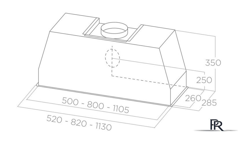 Кухонная вытяжка Elica Ct35 Pro IX/A/90 PRF0183209 - Изображение №2 — Интернет-магазин ПроЗаказ