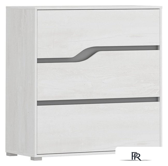 Комод Речицадрев Герда Р382.03 (сосна рокпорт лайт 543/титан) - Изображение №1 — Интернет-магазин ПроЗаказ