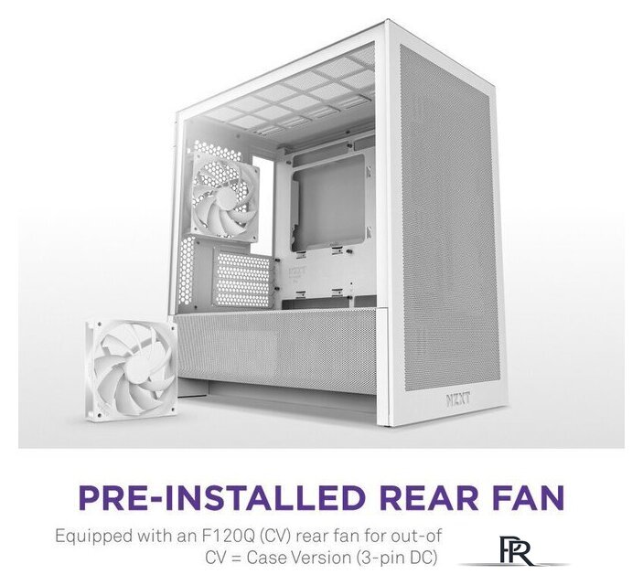 Корпус NZXT H3 Flow CC-H31FW-01 - Изображение №9 — Интернет-магазин ПроЗаказ