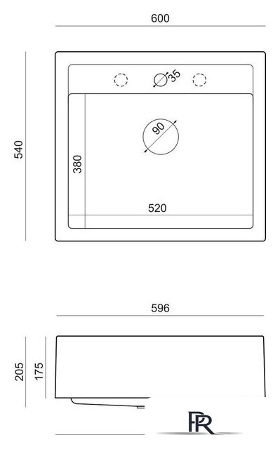 Кухонная мойка Quadron HCQB6054U1PVDC1 - Изображение №5 — Интернет-магазин ПроЗаказ