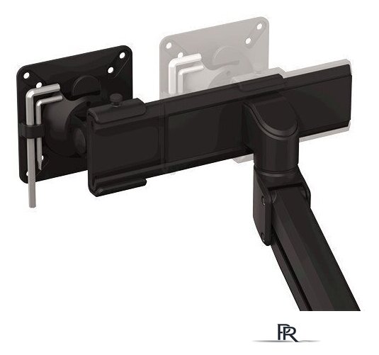Кронштейн для монитора Fellowes Tallo Compact Dual Monitor Arm (черный) - Изображение №3 — Интернет-магазин ПроЗаказ