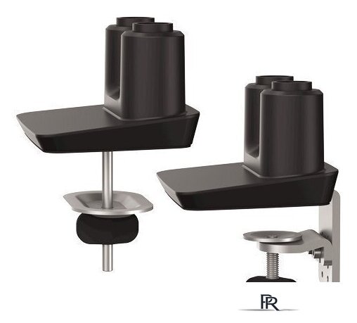 Кронштейн для монитора Fellowes Tallo Compact Dual Monitor Arm (черный) - Изображение №4 — Интернет-магазин ПроЗаказ