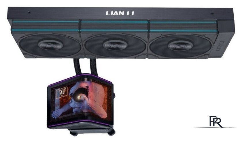 Система жидкостного охлаждения для процессора Lian Li HydroShift II OLED Curved 360P28 GHS2OLDC36PB G89.GHS2OLDC36PB.R0 - Изображение №2 — Интернет-магазин ПроЗаказ