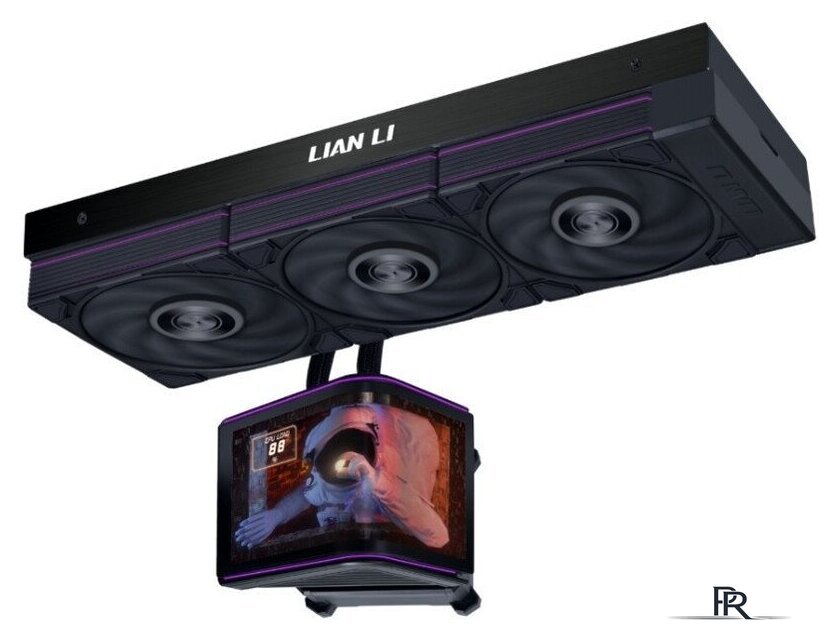 Система жидкостного охлаждения для процессора Lian Li HydroShift II OLED Curved 360P28 GHS2OLDC36PB G89.GHS2OLDC36PB.R0 - Изображение №1 — Интернет-магазин ПроЗаказ
