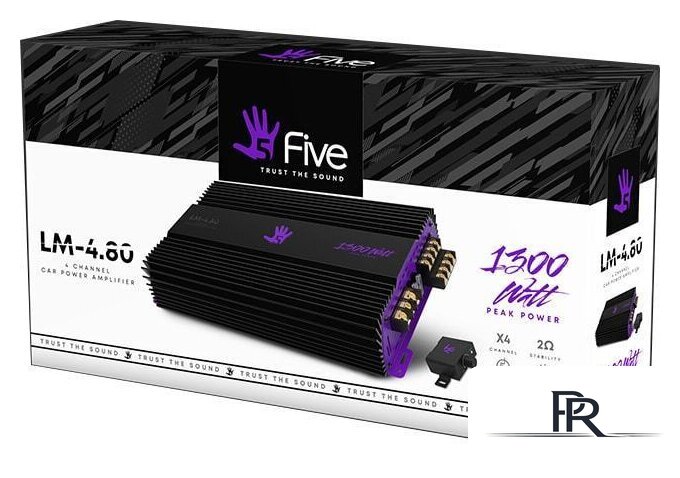 Автомобильный усилитель Five LM-4.80 - Изображение №2 — Интернет-магазин ПроЗаказ