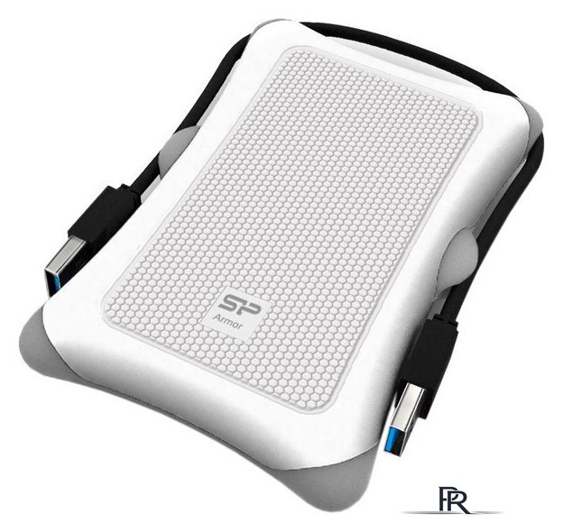 Внешний накопитель Silicon-Power Armor A30 1TB White (SP010TBPHDA30S3W) - Изображение №1 — Интернет-магазин ПроЗаказ